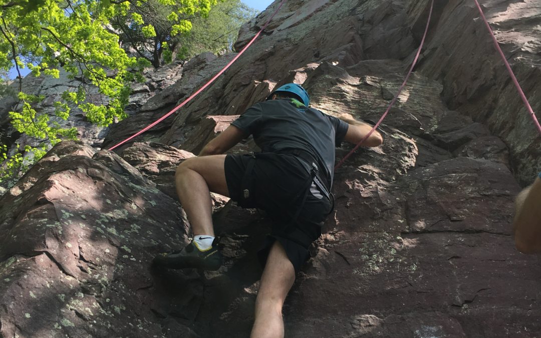 Rock Climbing at Devil’s Lake State Park
